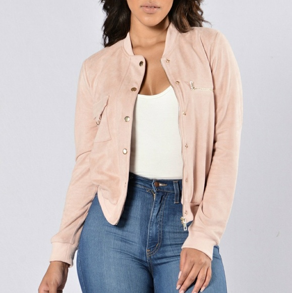 Fashion Nova Jackets & Blazers - Fashion Nova Faux Suede Jacket
